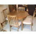 Drexel Heritage Dining Room Table 6 Chairs Solid Wood 